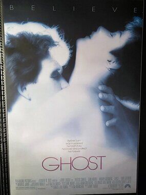GHOST (1990) - ORIGINAL SINGLE SIDED MOVIE POSTER